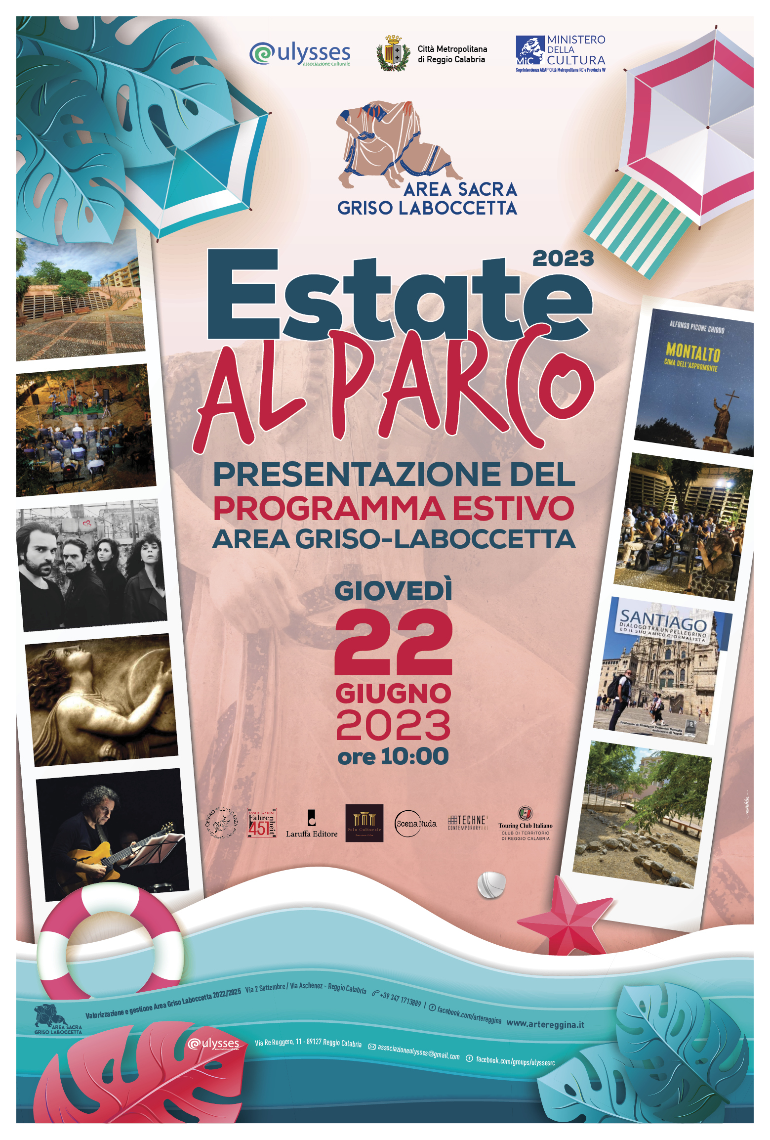Reggio Calabria – Estate 2023 al Parco dell’Area sacra Griso Laboccetta