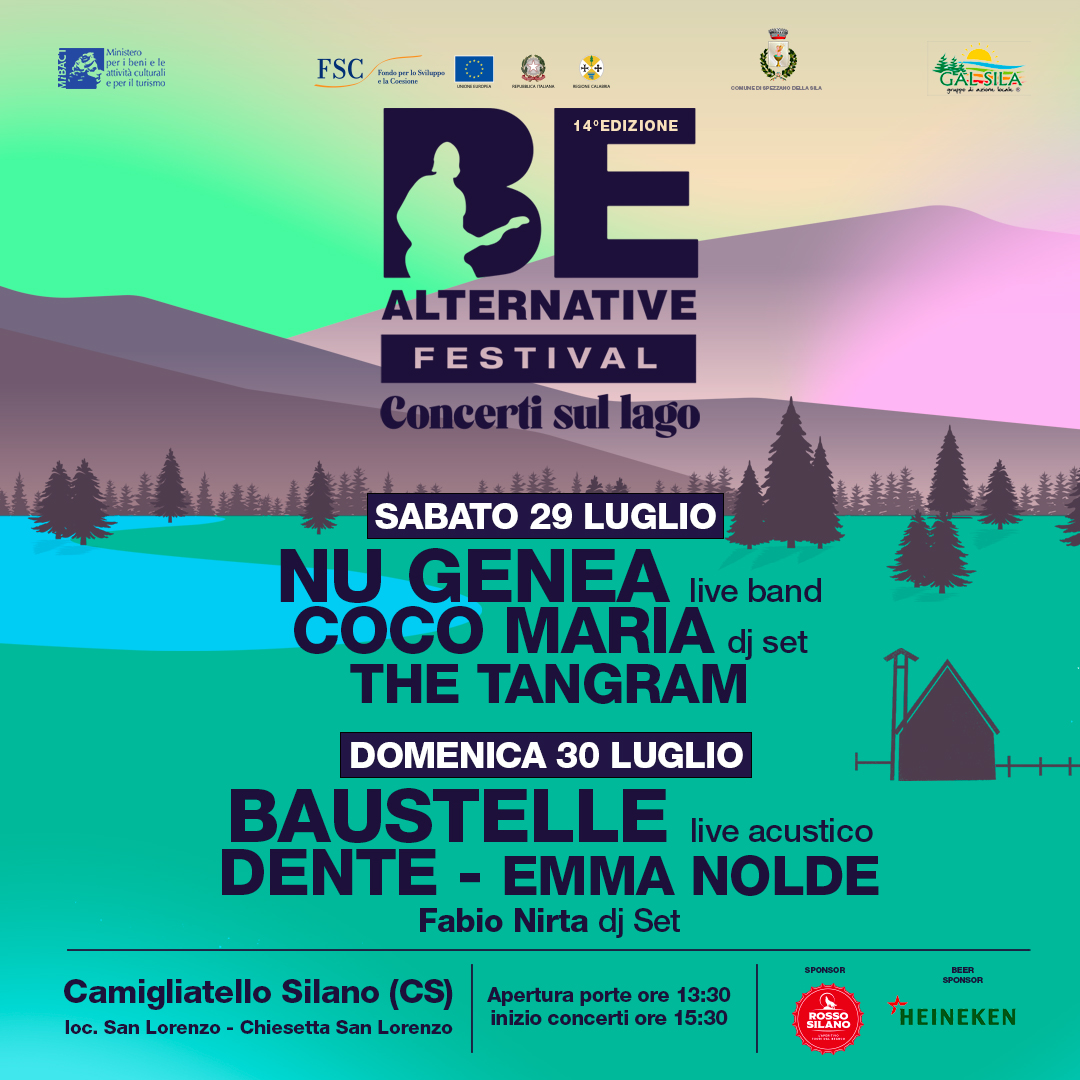 Torna in Calabria il “Be Alternative Festival”