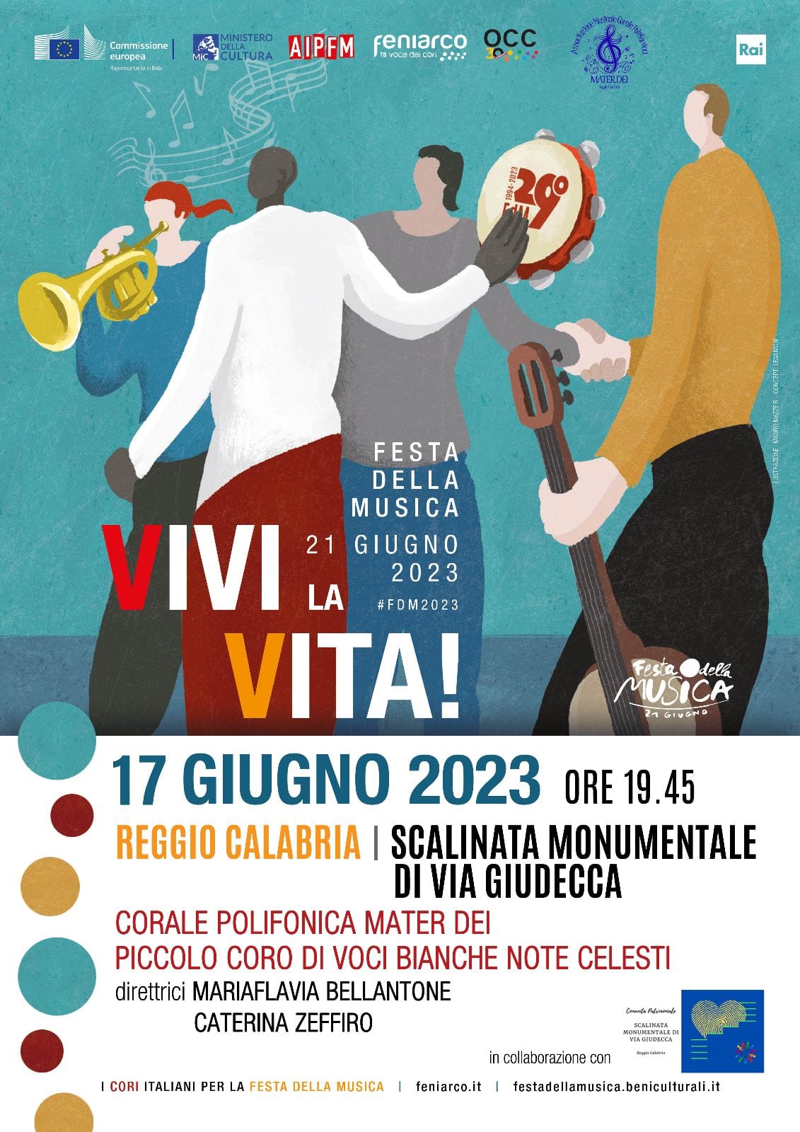 Reggio Calabria – Il 17 giugno Festa della Musica in Via Giudecca