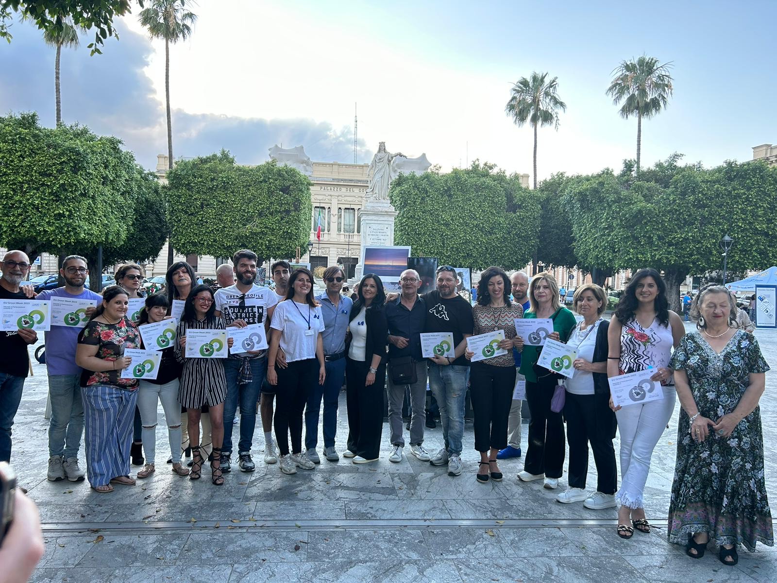 EU Green Week 2023, Partner Event Associazione Dedalo: straordinario successo per l’evento a Piazza Italia