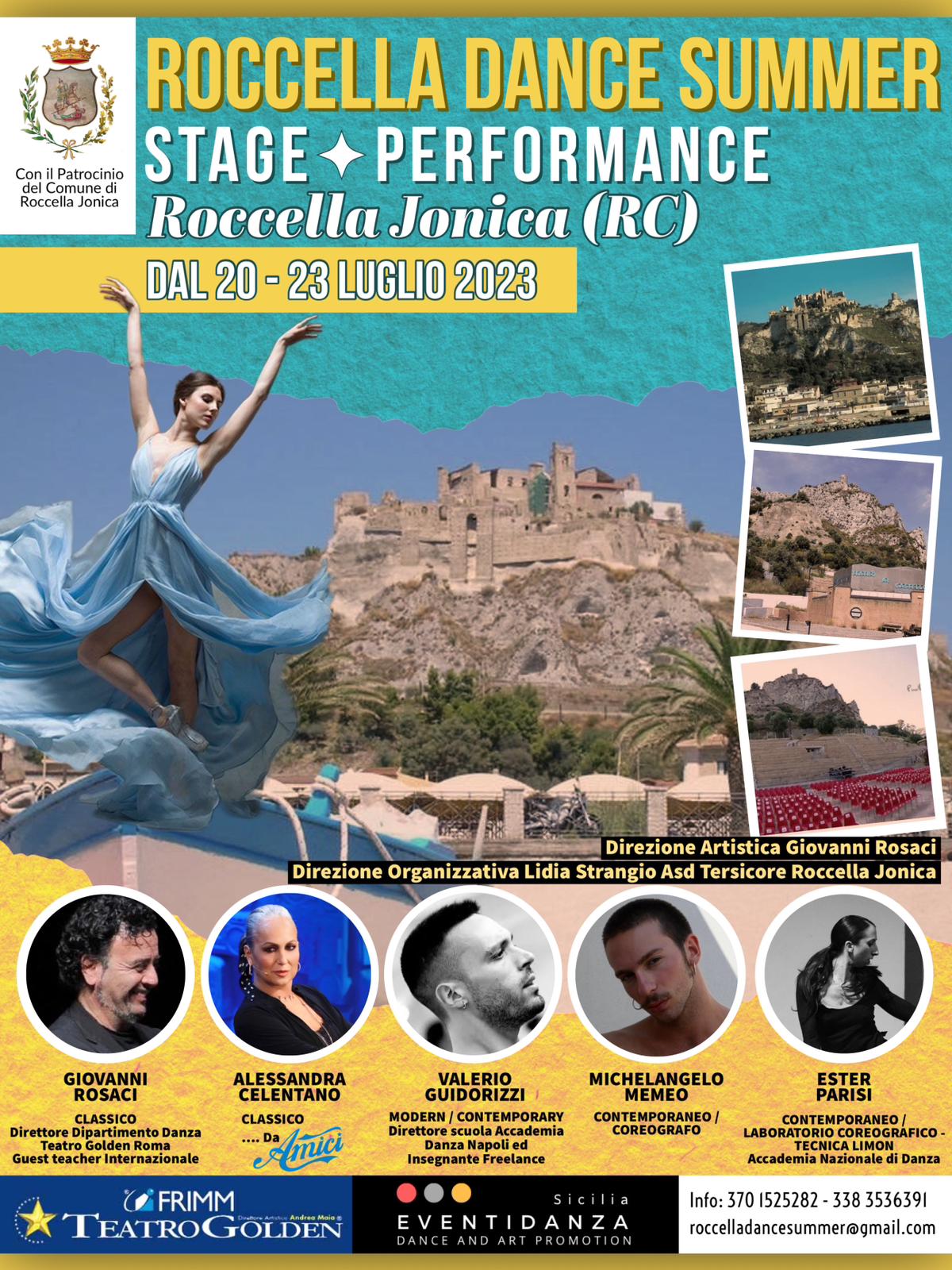 In arrivo il “Roccella Dance Summer” dal 20 al 23 luglio